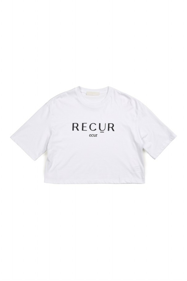 R Crop T-Shirt_White