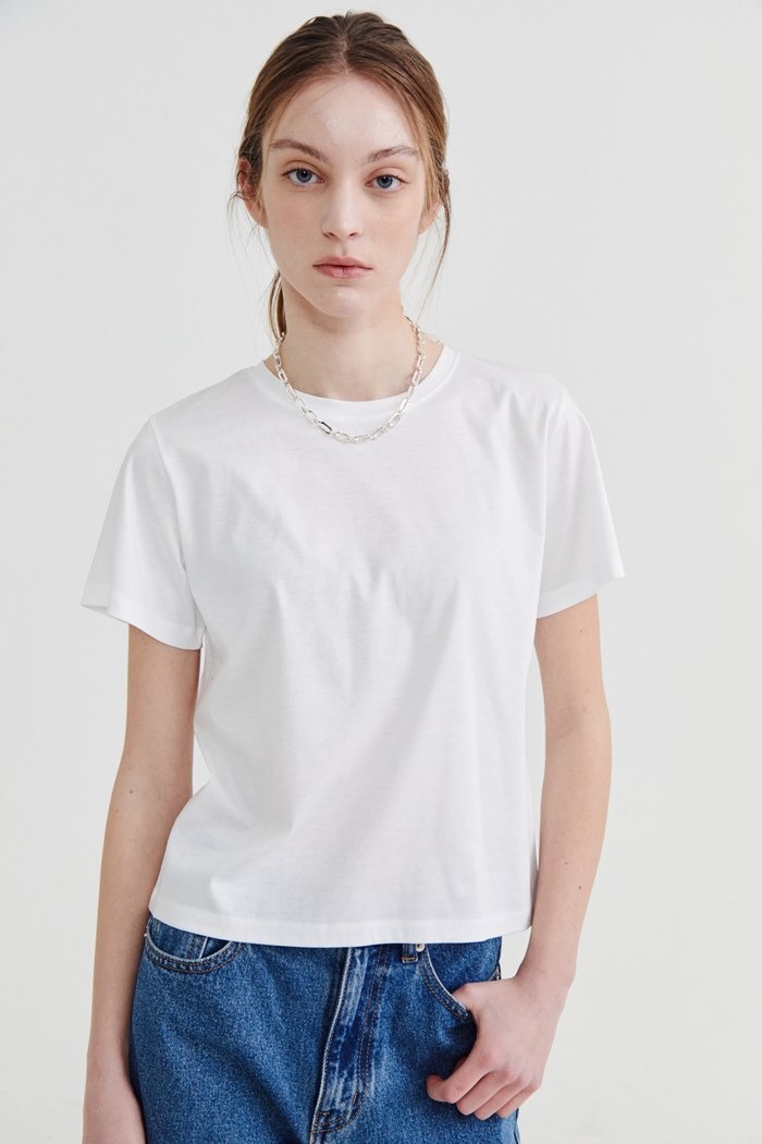 Silket t-shirt_White